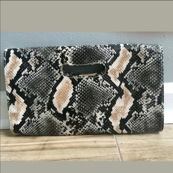 Nine West Python Clutch Purse - Picture 7 of 7
